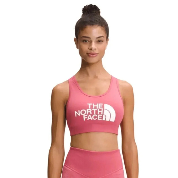 The North Face Midline Bra (TNF Slate Rose) Women's Lingerie NWT - Picture 4 of 4